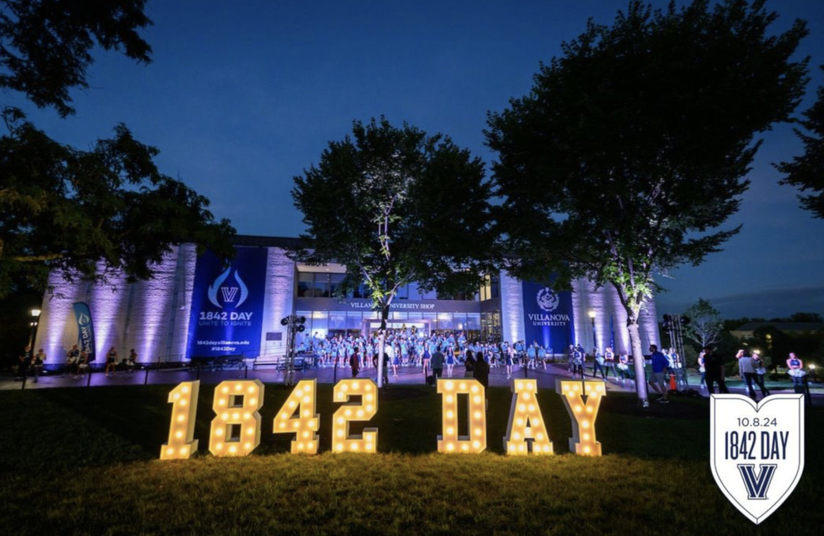 Villanova held its eighth annual 1842 Day yesterday.